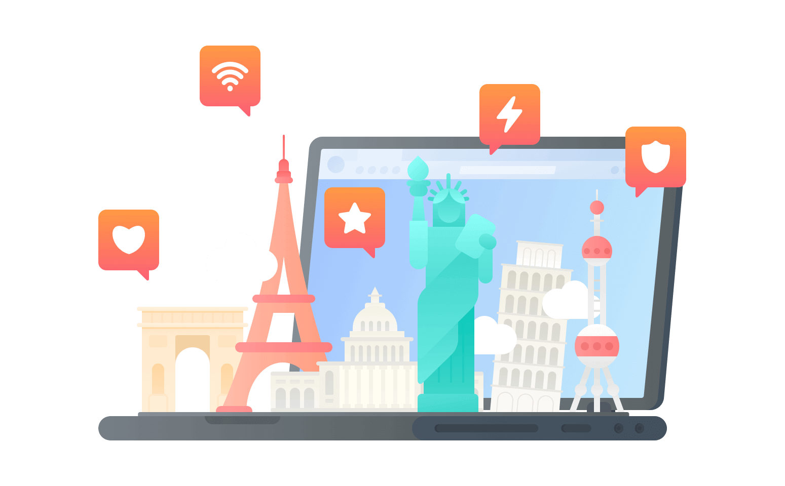 在阿尔及利亚连接到中国的加速器 - 大陆VPN